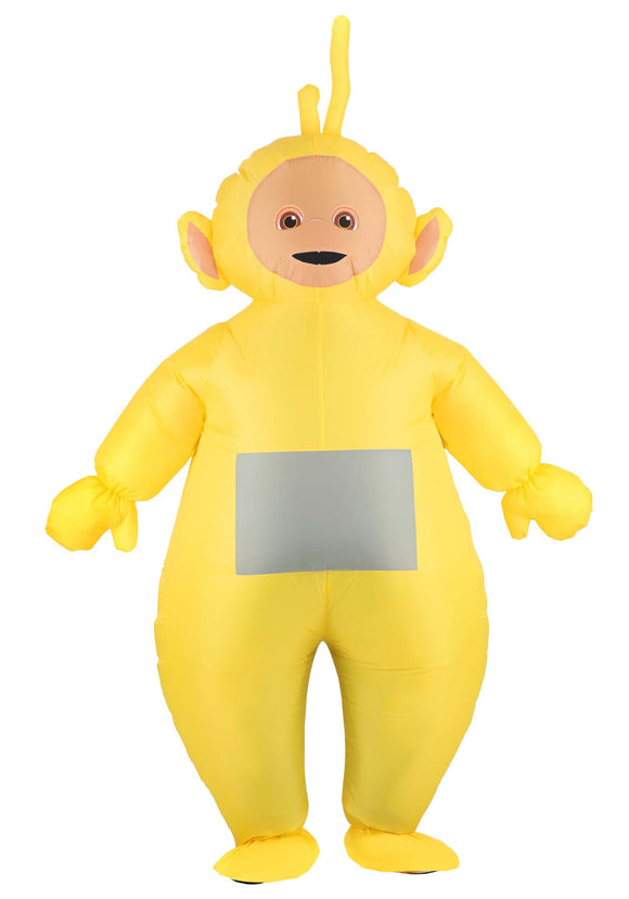 Inflatable Laa-Laa Adult Teletubbies Costume