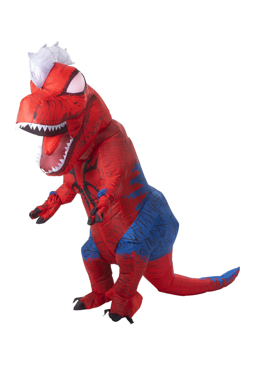 Marvel Inflatable Adult Spider-Rex Costume | Spider-Man Dinosaur Costu ...