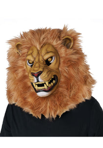Lion Ani-Motion Adult Costume Mask | Animal Masks