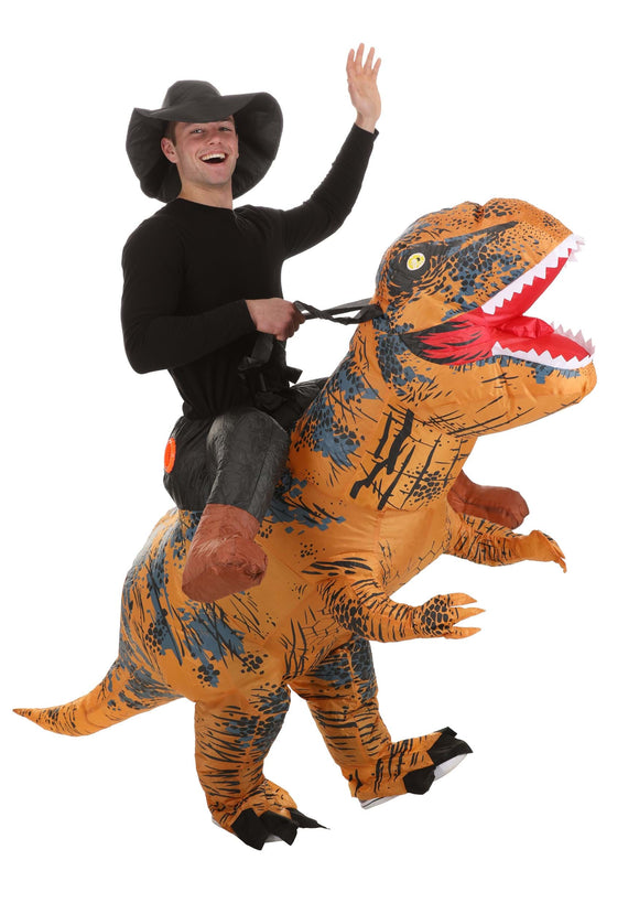 Ride On T-Rex Costume for Adults