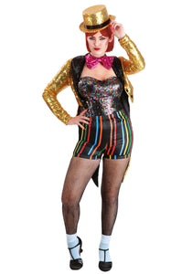 Adult Rocky Horror Show Columbia Costume | Movie Costumes