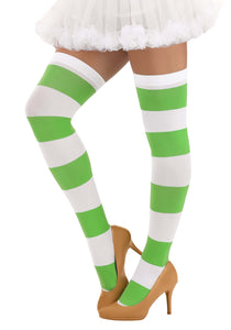 Adult Strawberry Shortcake Costume Thigh High Tights | Strawberry Shortcake Accessories