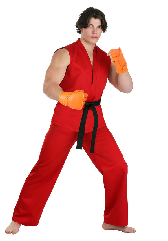 Street Fighter Ken Costume for Men