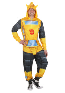 Transformers Bumblebee Onesie for Adults