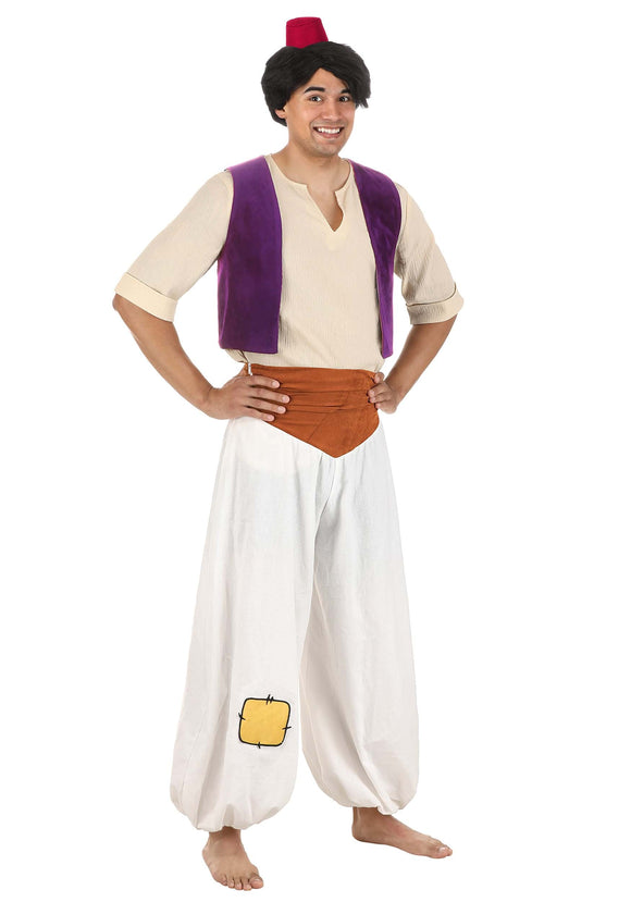 Adult Disney Aladdin Deluxe Street Rat Costume