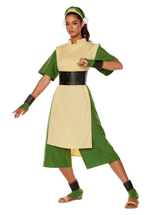 Avatar The Last Airbender Adult Toph Costume | Nickelodeon Costumes