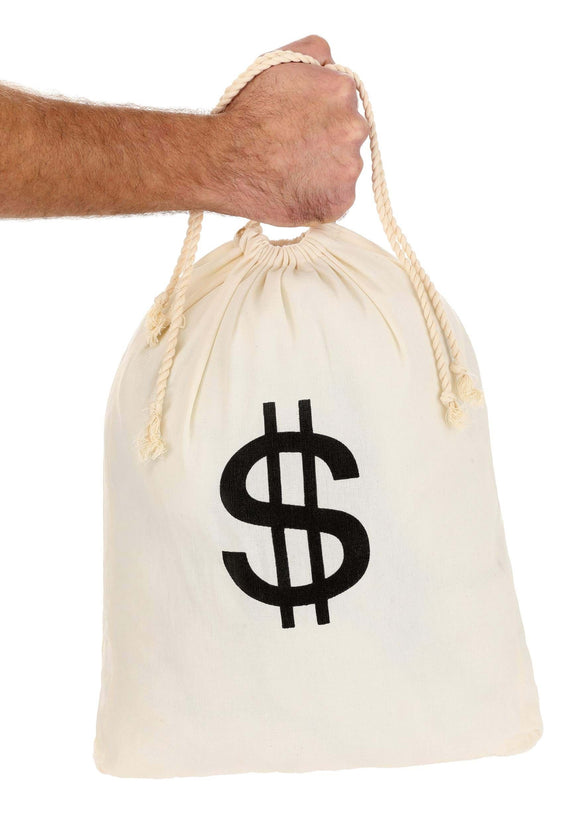 Bank Robber Money Bag Accessory Prop | Costume Accessories