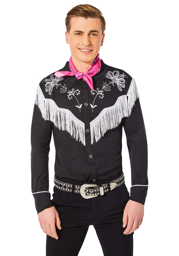 Barbie Movie Ken Cowboy Halloween Costume for Men