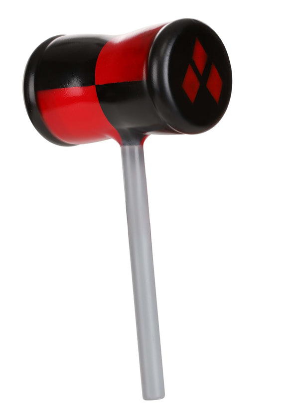 Black and Red Quirky Clown Mallet Costume Prop | Clown Accessories