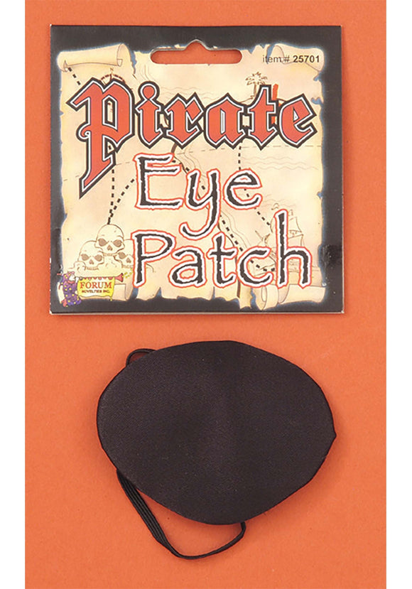 Black Pirate Eye Patch