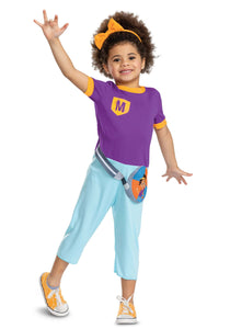 Blippi Meekah Costume for Toddlers | Moonbug Costumes