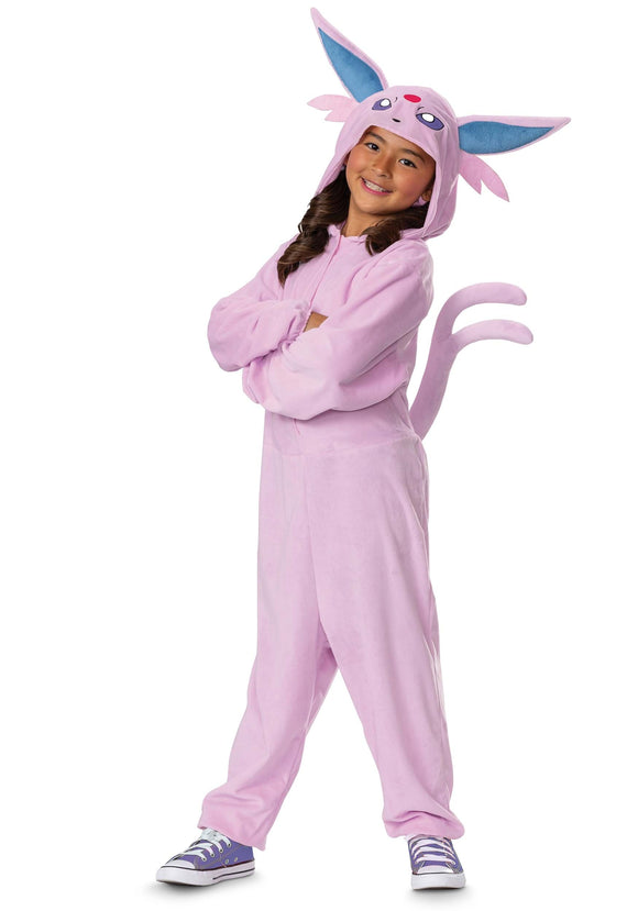 Child Deluxe PokÃ©mon Espeon Costume | Kid's Pokemon Costumes