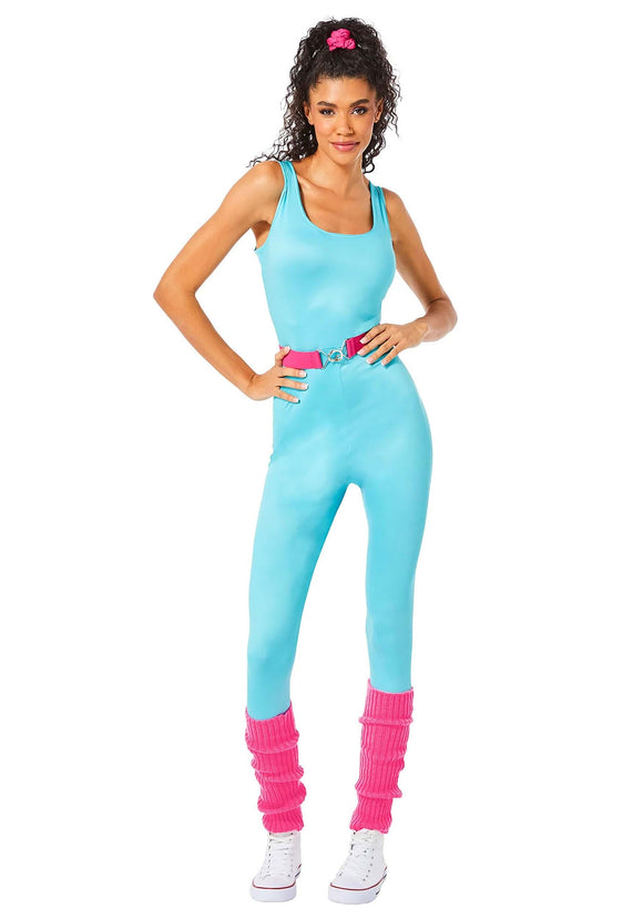 Classic Women's Aerobic Barbie Costume