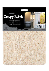 Creepy Beige Gauze Fabric Cloth