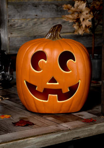 19.5" Cute Jack O' Lantern with Light and Sounds Halloween Prop