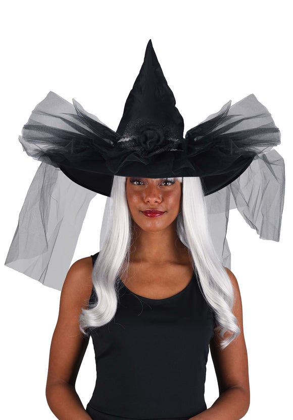 Deluxe Women's Chic Witch Hat | Costume Hats