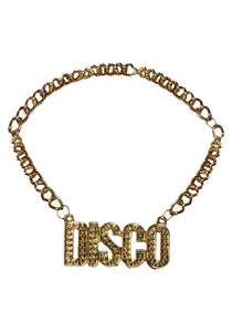Disco Gold Accessory Chain | Disco Costume Accessories