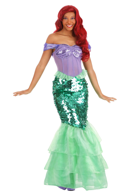 Disney Little Mermaid Premium Ariel Mermaid Dress for Women