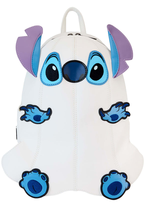Disney Stitch Ghost Costume Figural Loungefly Mini Backpack | Disney Loungefly