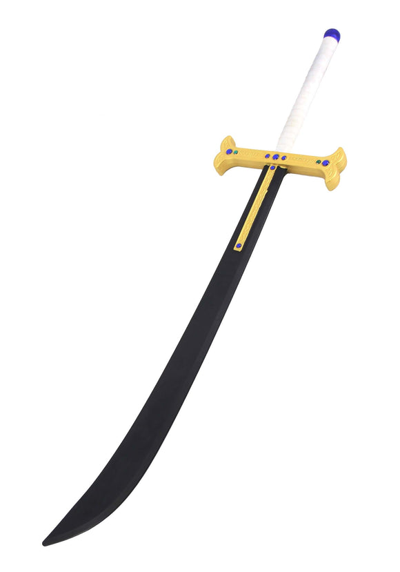 46.85-Inch One Piece Dracule Mihawk's Yoru Cosplay Sword | Anime Accessories