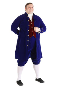 Plus Size Men's Thomas Jefferson Costume | Men's Historical Costumes