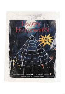 23ft Spider Web Outdoor Halloween Decoration
