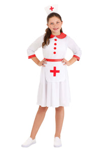 Classic Nurse Girl's Costume | Kid's Nurse Costumes