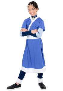 Deluxe Avatar Last Airbender Girl's Katara Costume | Nickelodeon Costumes