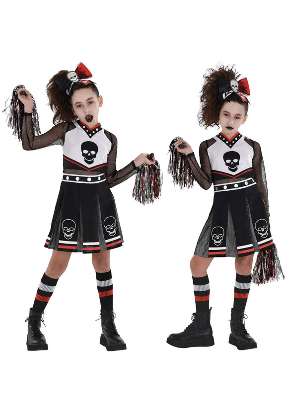 Fear Squad Girl's Costume | Cheerleader Costumes