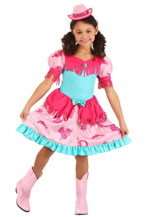 Kid's Pastel Pink Cowgirl Costume | Cowgirl Costumes