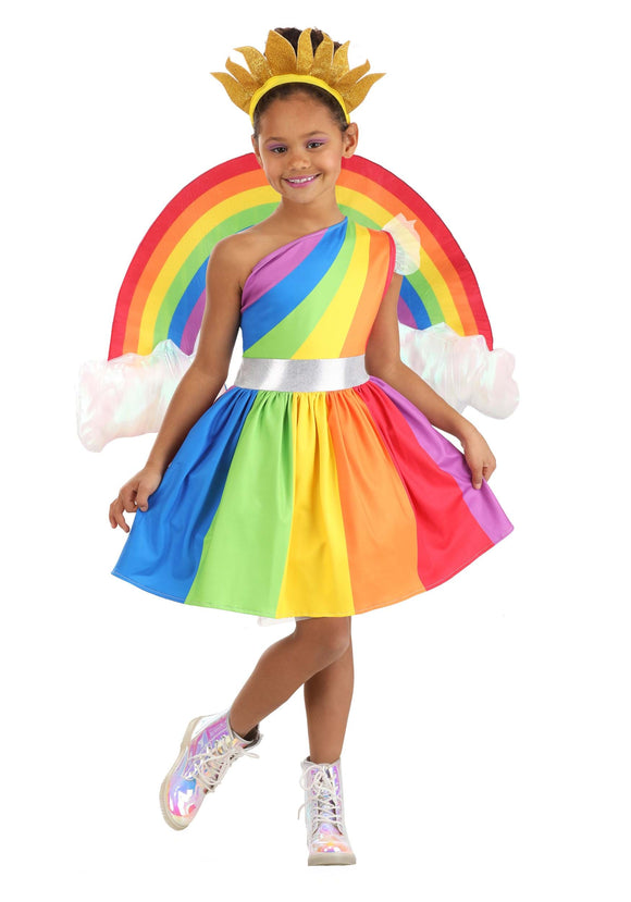 Kid's Royal Rainbow Costume