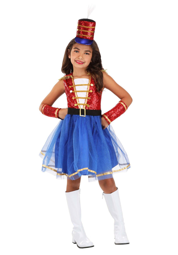 Sequin Girl's Toy Soldier Costume | Toy Costumes