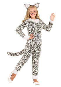Snow Leopard Costume for Girls
