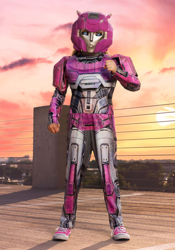 Transformers One Elita Girl's Classic Costume | Movie Costumes
