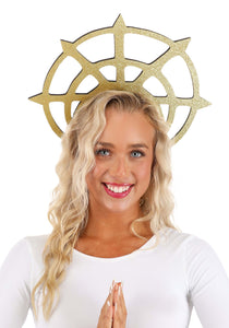 Gold Modern Halo Accessory | Angel Costume Accessories