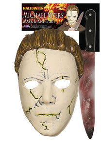 Michael Myers Halloween (Rob Zombie) Resilient Mask and Knife