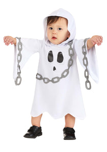Infant Ghost Costume with Chains