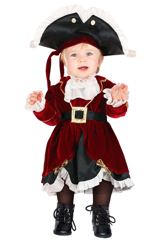 Pirate Captain Dress Costume for Infants