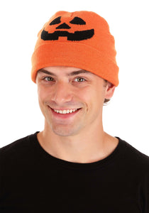 Jack-O-Lantern Beanie for Adults