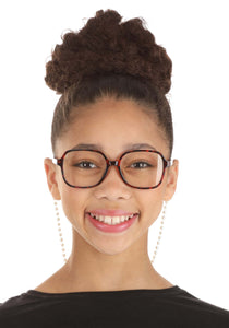 Kid's Antidrop Prop Reading Glasses Accessory