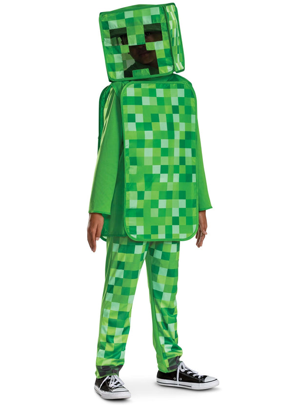 Classic Minecraft Kid's Creeper 'Pop Out' Costume | Minecraft Costumes