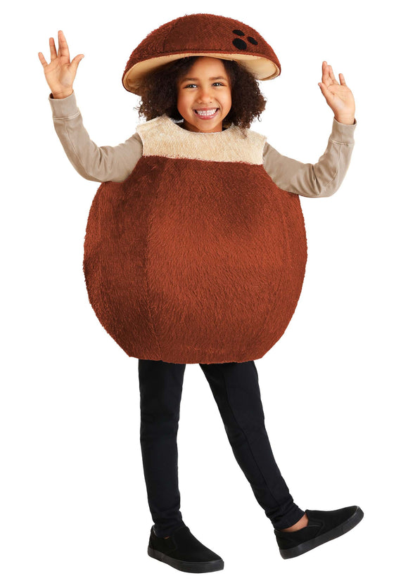 Kid's Cute Coconut Costume | Kid's Food Costumes