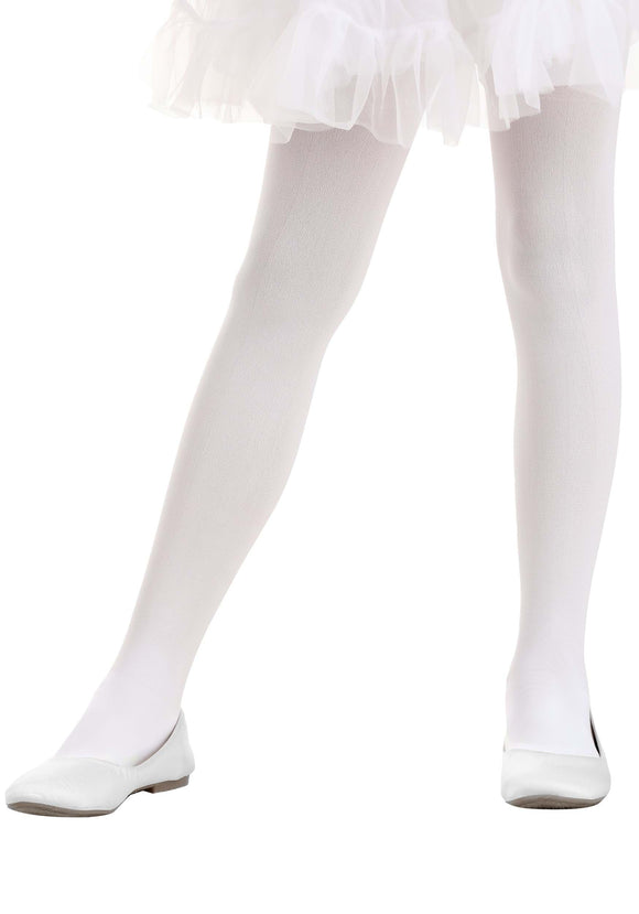 Kid's Deluxe White Tights