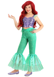 Girl's Disney Ariel Costume Outfit for Girls