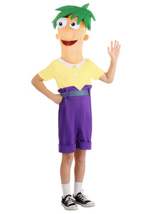 Disney Phineas and Ferb Ferb Costume for Kids | Boy's Disney Costumes