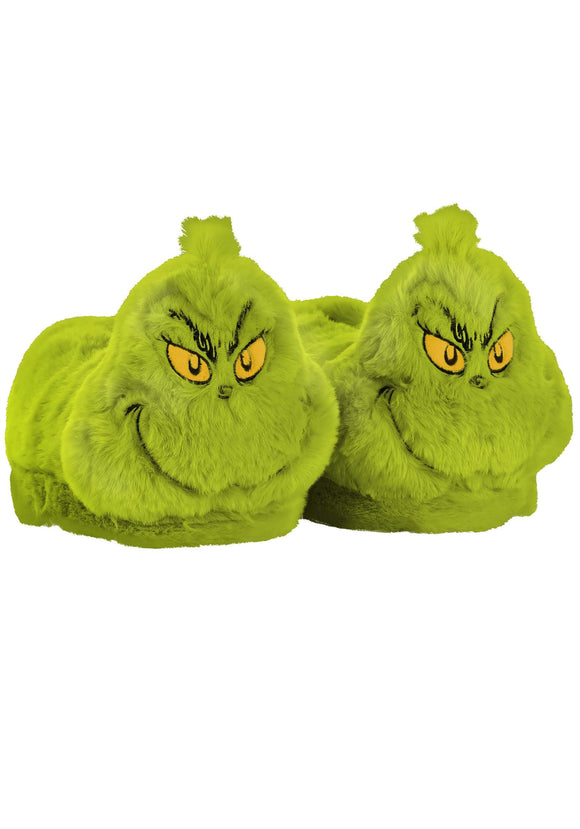Kid's Dr. Seuss The Grinch Slippers | Dr. Seuss Accessories