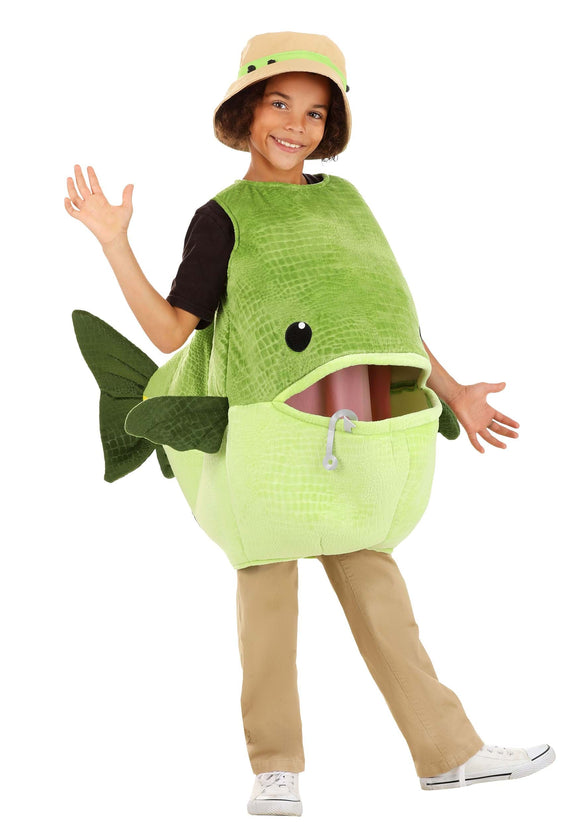 Gone Fishin' Kid's Bass Costume