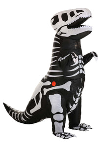 Inflatable Skeleton T-Rex Kid's Costume