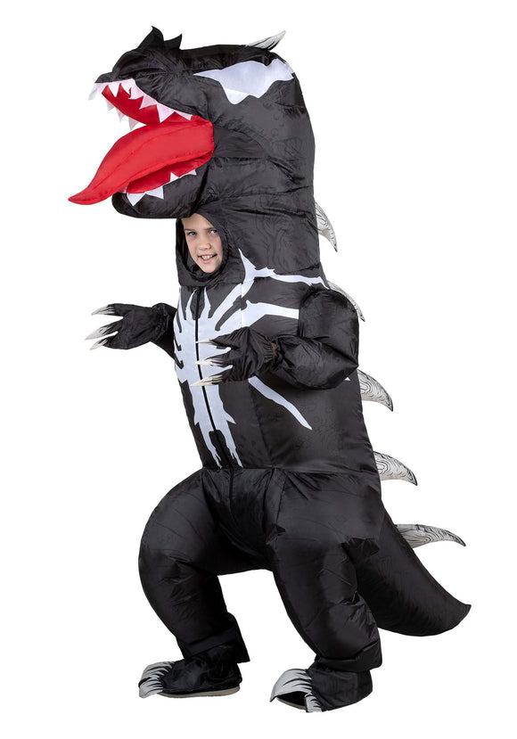 Inflatable Kid's Venomosaurus Costume
