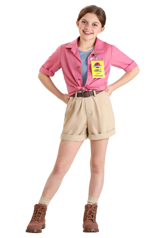 Kid's Jurassic Park Dr. Ellie Sattler Costume | Jurassic Park Costumes